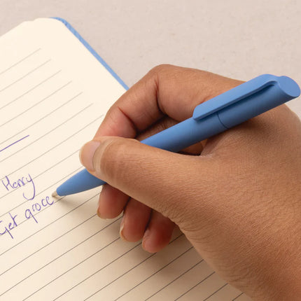  compact writing instrument with sleek design and green certification.
