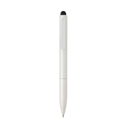  a sleek writing instrument with eco-friendly design and metallic finish.