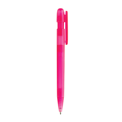  with clear barrel showing ink inside