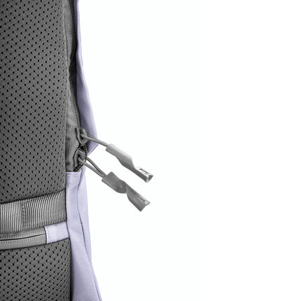  padded design with multiple compartments and secure zippers.