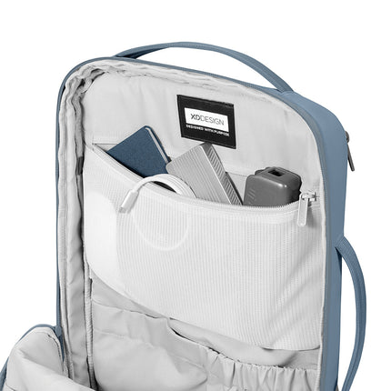 XD Design Bobby Air backpack in black with multiple compartments