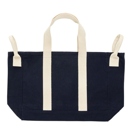 Beau Aware™ beach bag by XD Xclusive in 400gsm recycled canvas with side handle