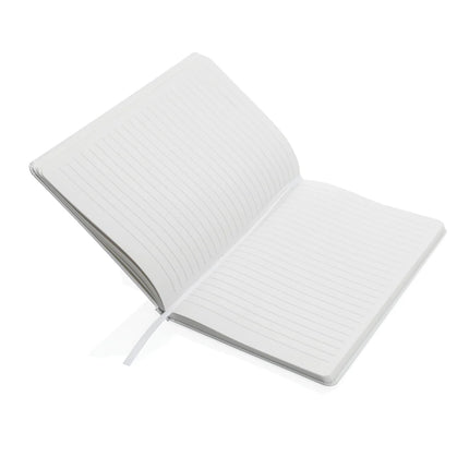  with a sleek black cover and visible binding.