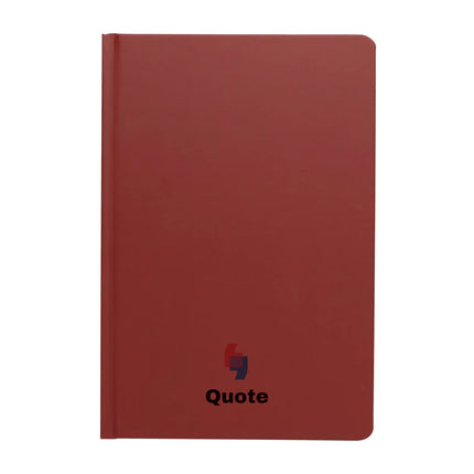  showing its durable cover and portable size for note-taking.
