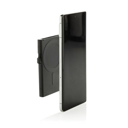Standard aluminium RFID magnetic phone cardholder from XD Collection