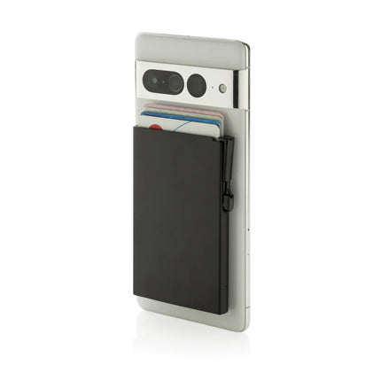  featuring sleek design and secure card storage.