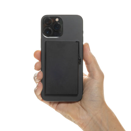 Aluminium RFID magnetic phone cardholder from XD Collection