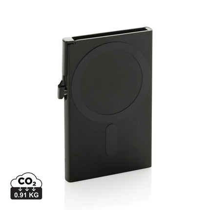 Standard aluminium RFID magnetic phone cardholder from XD Collection