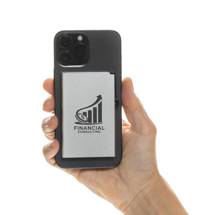 XD Collection aluminium RFID magnetic phone cardholder