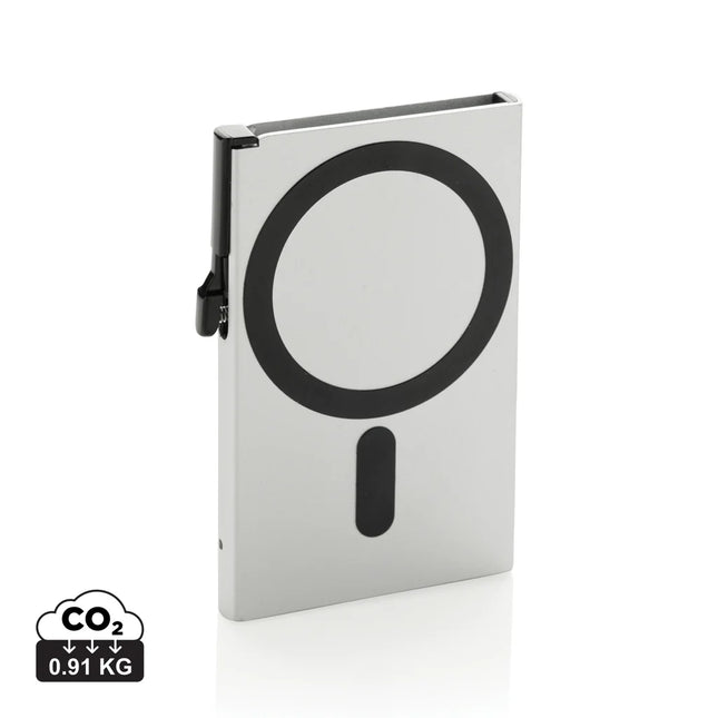  compact travel bag with secure card storage.