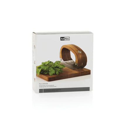 AdHoc RoccaVerde Chopping knife with chopping board