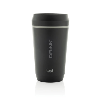  black drinkware for hot and cold beverages