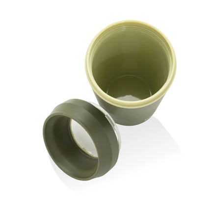 Topl recycled plastic to-go tumbler with 360-degree lid