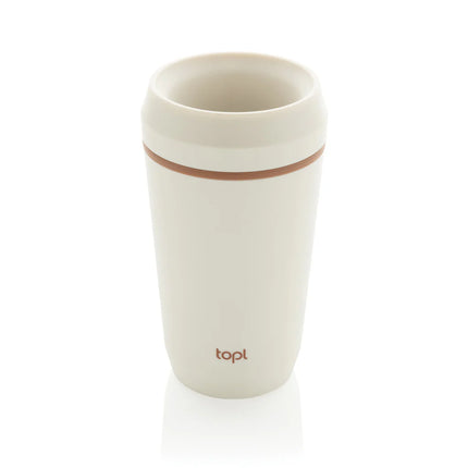Topl recycled plastic 354ml to-go tumbler with patented 360 lid