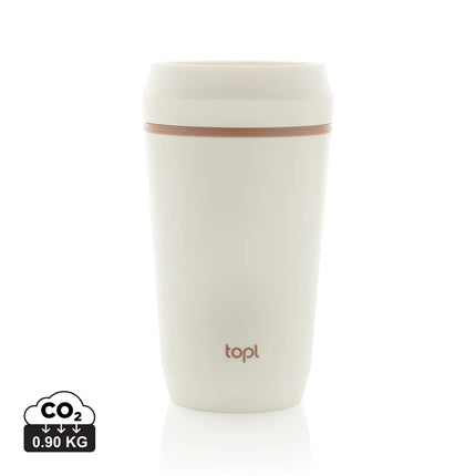 Topl recycled plastic 354ml to-go tumbler with patented 360 lid