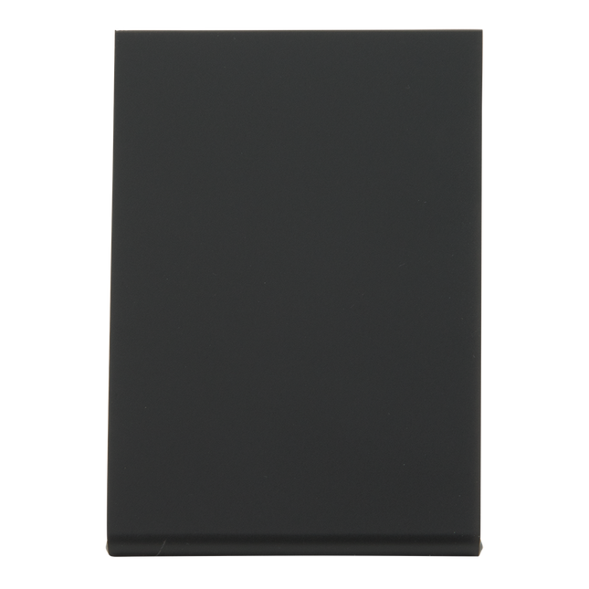 Securit Table Chalkboards Pack of 6 Black 11.5x7.5x4.5 cm – Securit hospitality signage