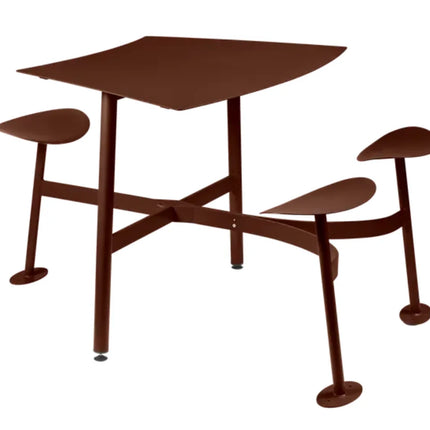 Fermob Bolder 3 Seater bar stool with integrated seating