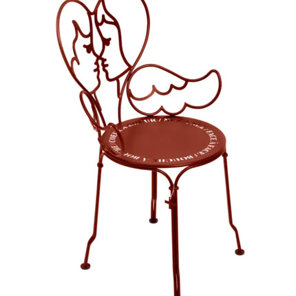 Fermob ANGE metal outdoor chair with a romantic French design