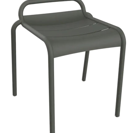 Fermob Luxembourg outdoor stool in gingerbread color