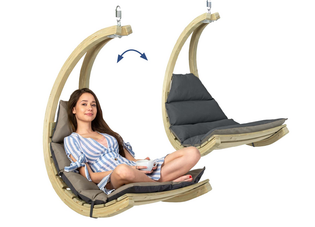 Wooden Swing Chair – photo 2