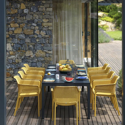  stackable outdoor armchair made in Italy
