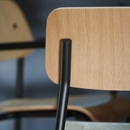 Fermob Studie Oak outdoor armchair with wooden armrests