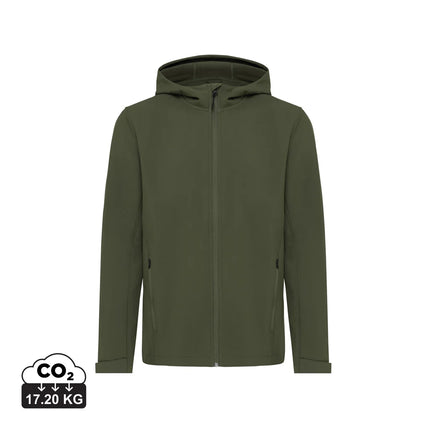Makal men recycled polyester soft shell jacket - Custom Wood Designs