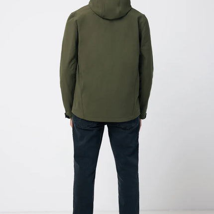 Makal men recycled polyester soft shell jacket - Custom Wood Designs