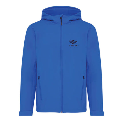 Makal men recycled polyester soft shell jacket - Custom Wood Designs