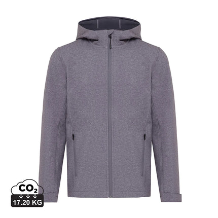 Makal men recycled polyester soft shell jacket - Custom Wood Designs