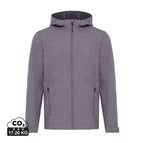 91% recycled polyester, 7% recycled TPU, 2% elastane / vulcano heather grey / 77 x 67 x 3 cm
