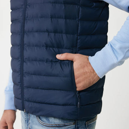 Mer men recycled polyester bodywarmer - Custom Wood Designs
