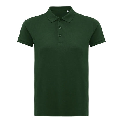 Yosemit women recycled cotton pique polo - Custom Wood Designs