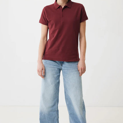 Yosemit women recycled cotton pique polo - Custom Wood Designs