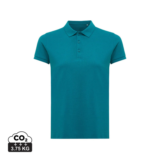 Yosemit women recycled cotton pique polo - Custom Wood Designs