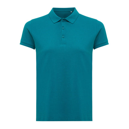Yosemit women recycled cotton pique polo - Custom Wood Designs