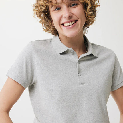 Yosemit women recycled cotton pique polo - Custom Wood Designs
