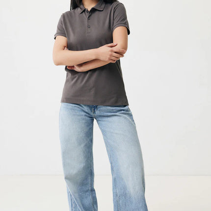 Yosemit women recycled cotton pique polo - Custom Wood Designs