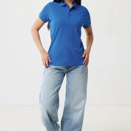 Yosemit women recycled cotton pique polo - Custom Wood Designs