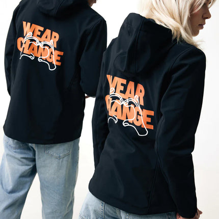 IMakal women recycled polyester soft shell jacket - Custom Wood Designs