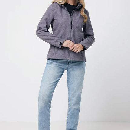 IMakal women recycled polyester soft shell jacket - Custom Wood Designs