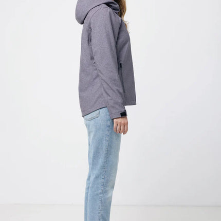 IMakal women recycled polyester soft shell jacket - Custom Wood Designs