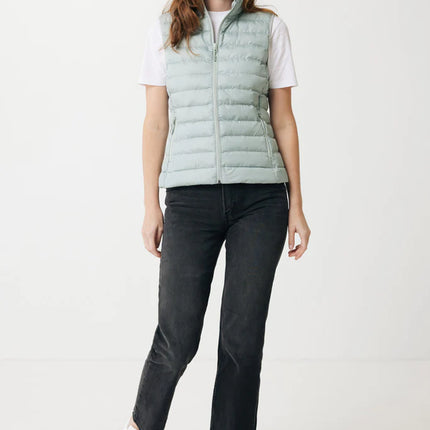 Mer women recycled polyester bodywarmer - Custom Wood Designs