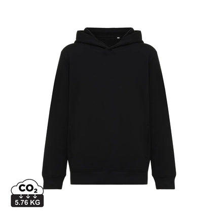 Kids recycled cotton hoodie with sidepockets - Custom Wood Designs