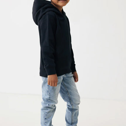 Kids recycled cotton hoodie with sidepockets - Custom Wood Designs