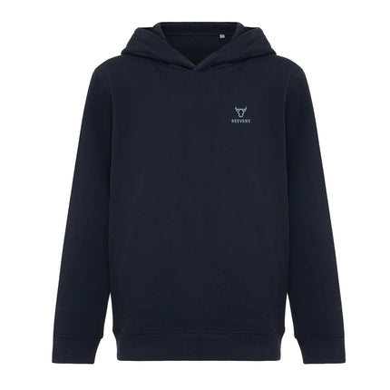Kids recycled cotton hoodie with sidepockets - Custom Wood Designs