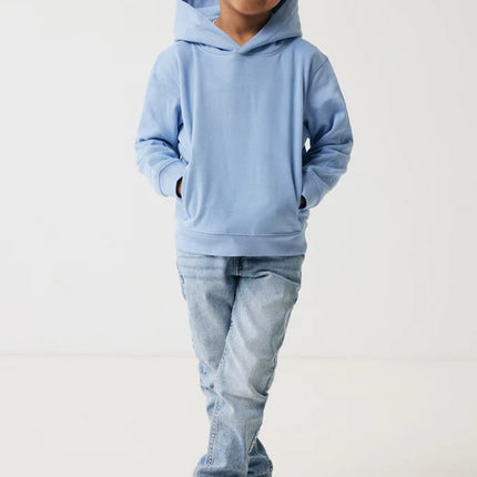Kids recycled cotton hoodie with sidepockets - Custom Wood Designs