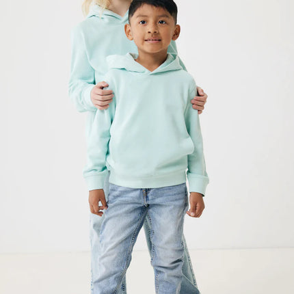 Kids recycled cotton hoodie with sidepockets - Custom Wood Designs