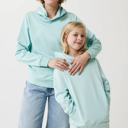 Kids recycled cotton hoodie with sidepockets - Custom Wood Designs
