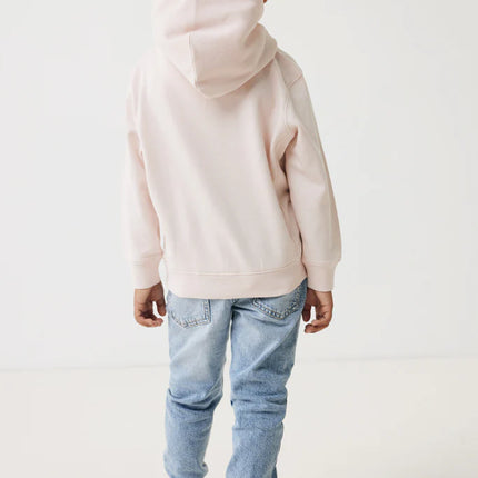 Kids recycled cotton hoodie with sidepockets - Custom Wood Designs